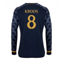 Pánský Fotbalový dres Real Madrid Toni Kroos #8 2023-24 Venkovní Dlouhý Rukáv